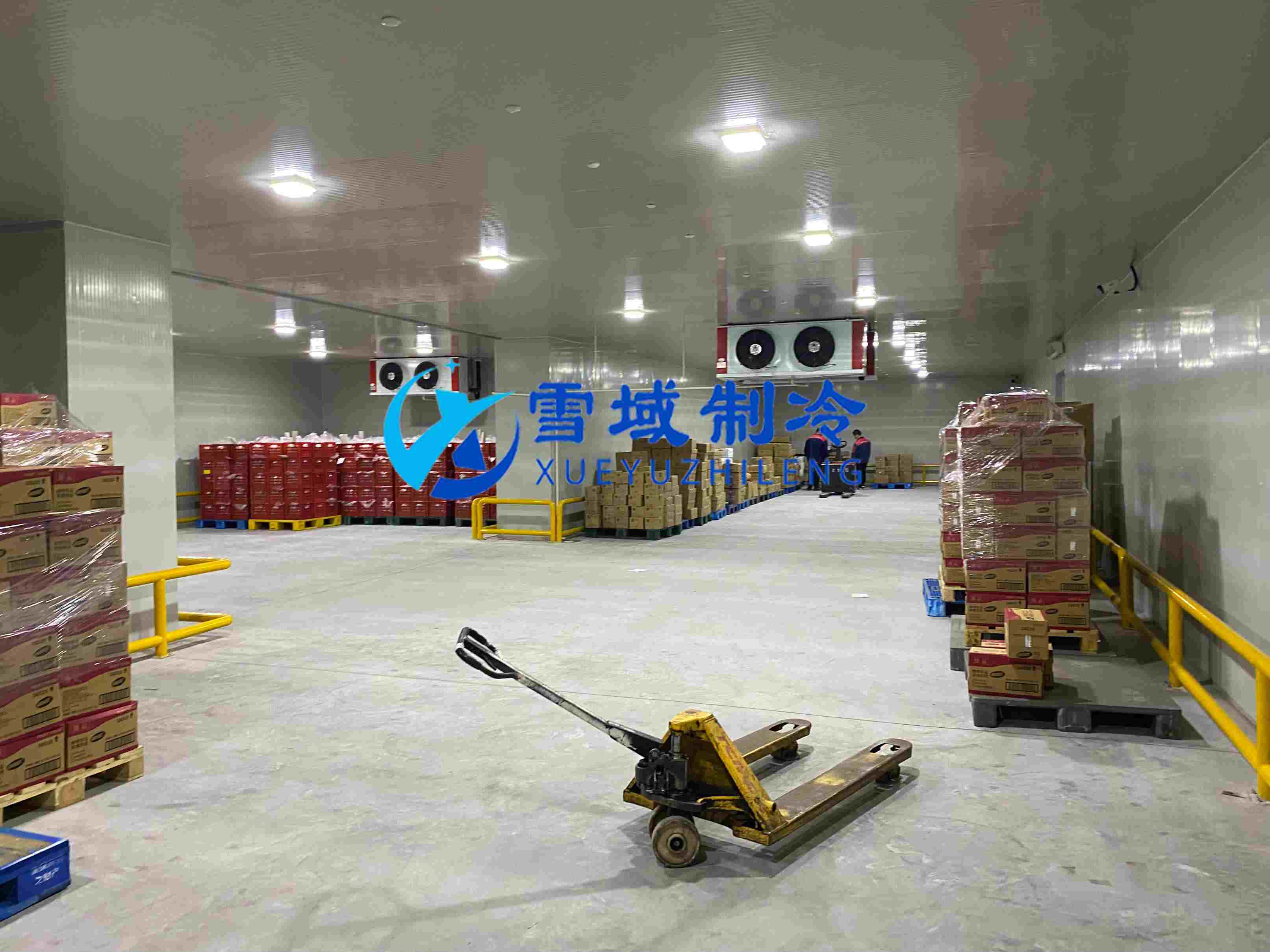 南京江寧速凍乳品冷庫現場圖片 南京江寧速凍乳品冷庫現場圖片