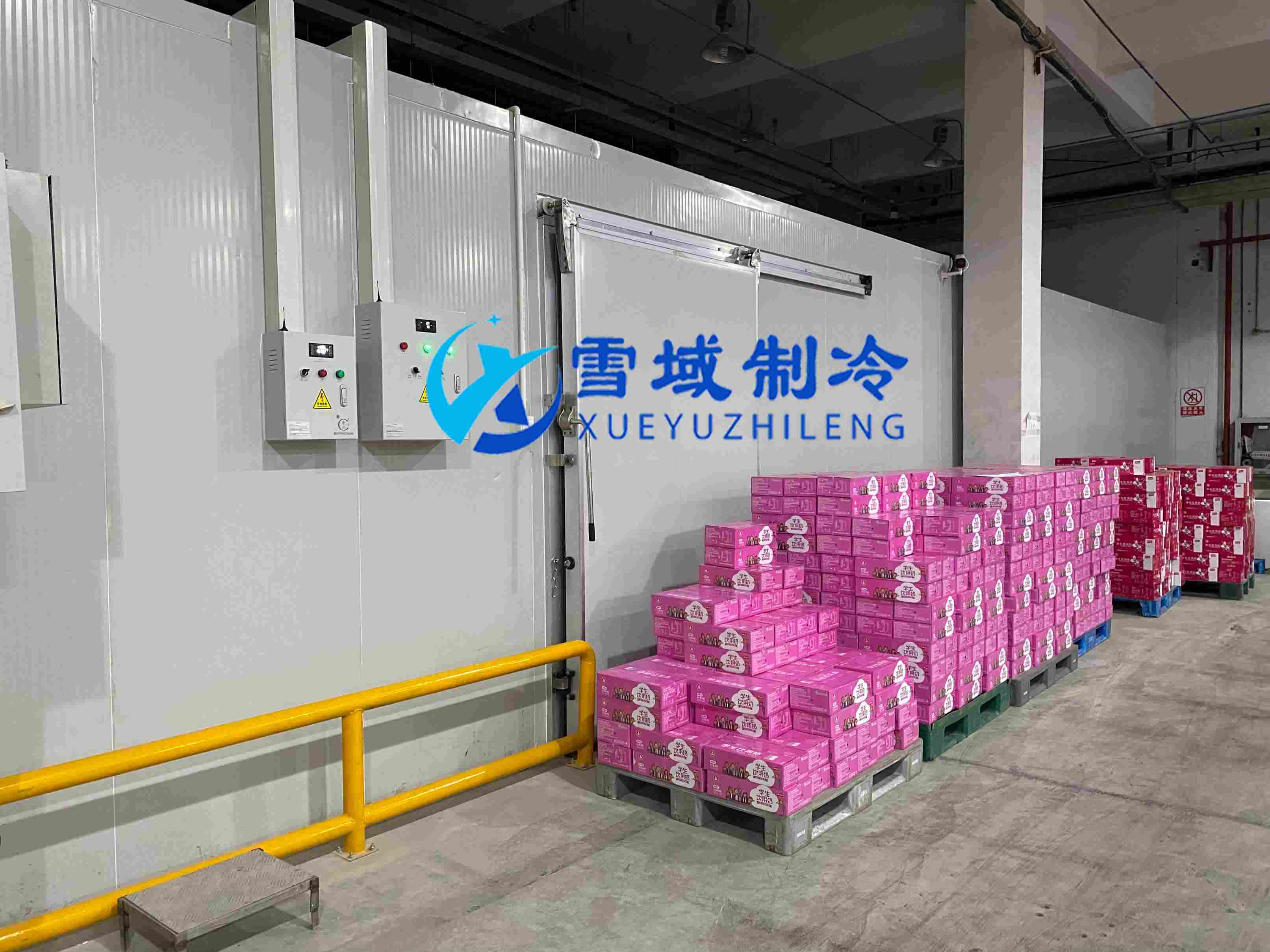 南京江寧速凍乳品冷庫現場圖片 南京江寧速凍乳品冷庫現場圖片